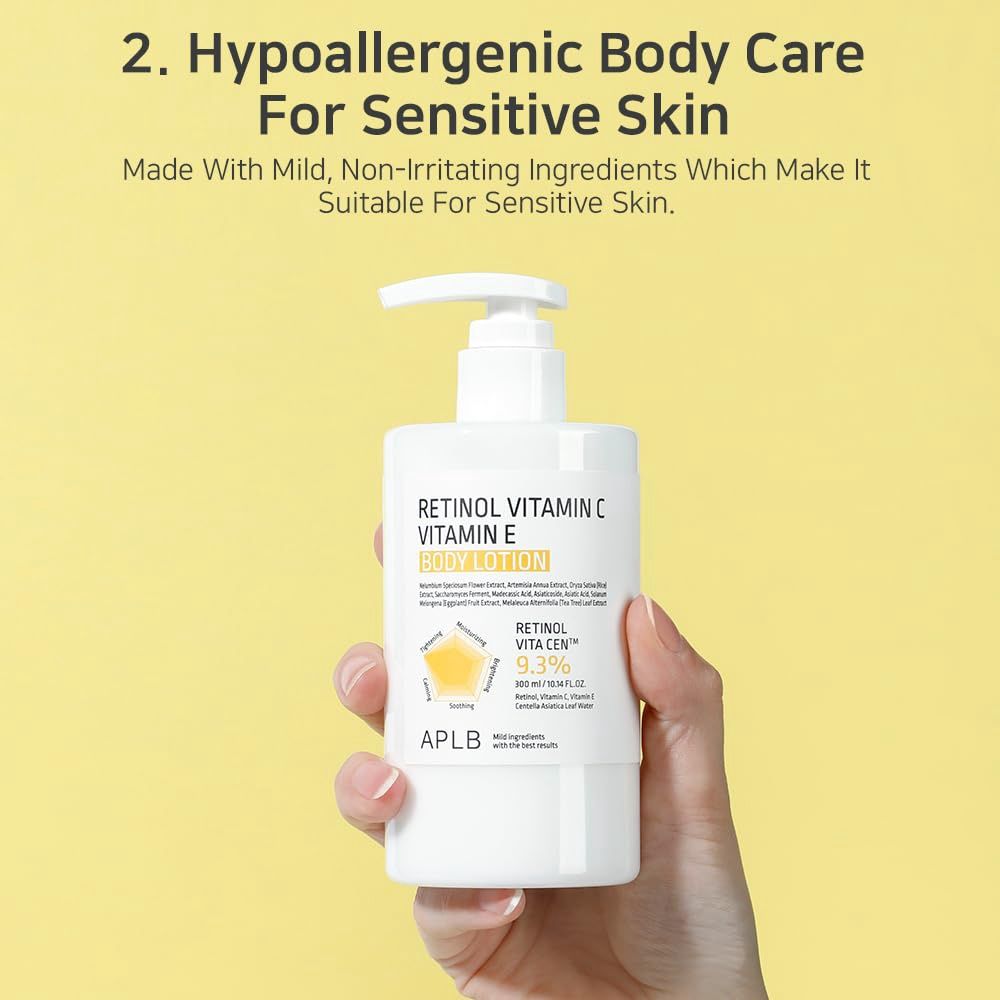 APLB Retinol Vitamin C&amp;E Body Lotion 300ml