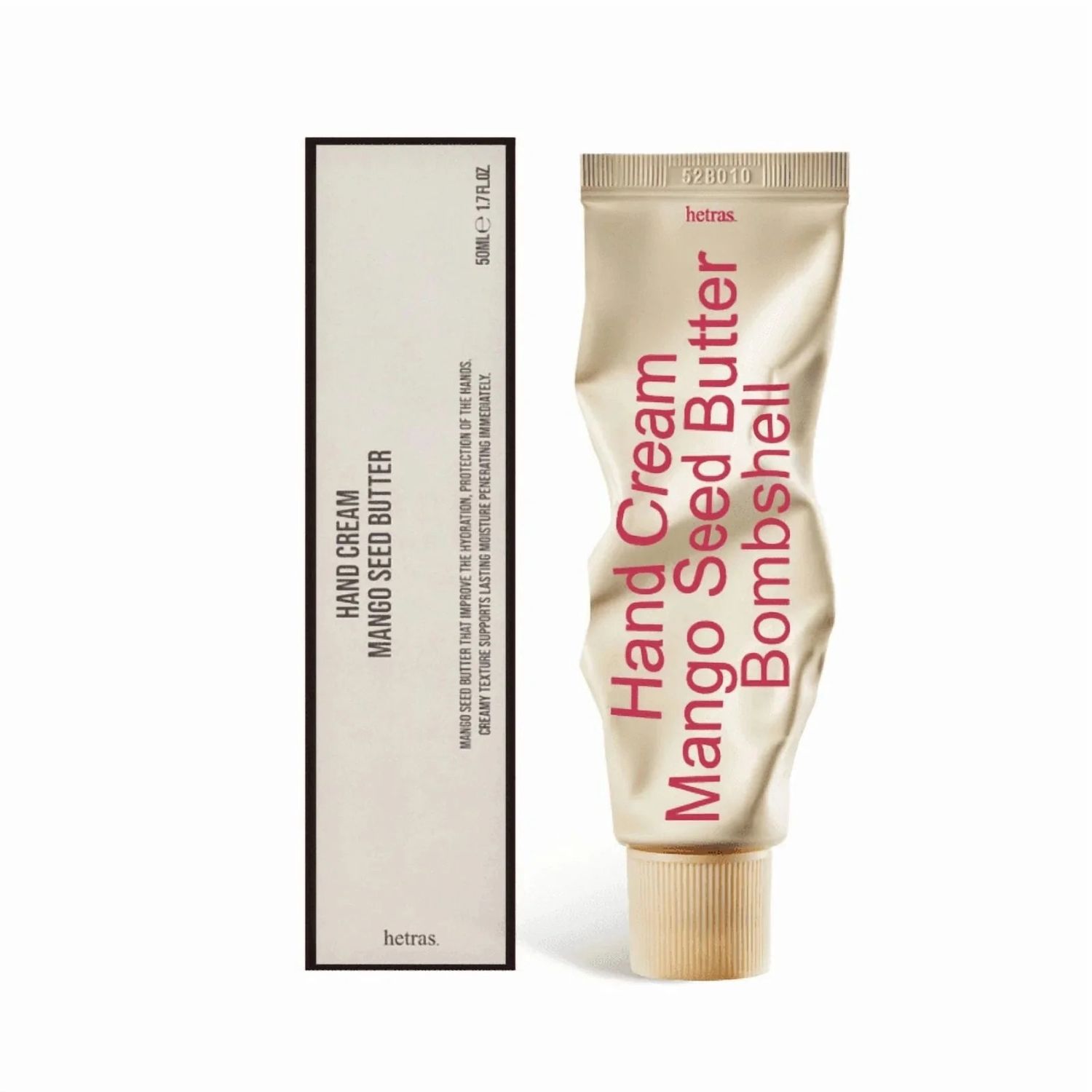 Hetras Perfumed Mango Seed Butter Hand Cream - Bombshell 50ml