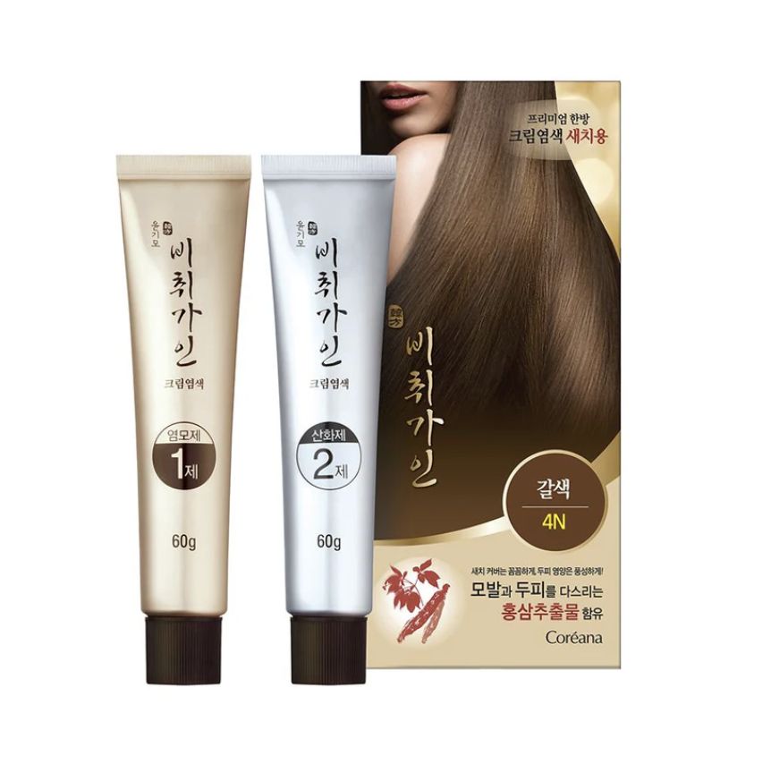Coreana Bichigain Yoongimo Cream Hair Color - 4N Brown