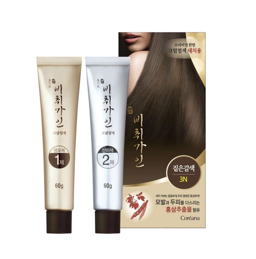 Coreana Bichigain Yoongimo Cream Hair Color - 3N Dark Brown