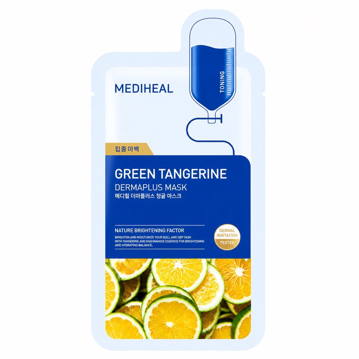Mediheal Dermaplus Mask - Green Tangerine 1 Sheet