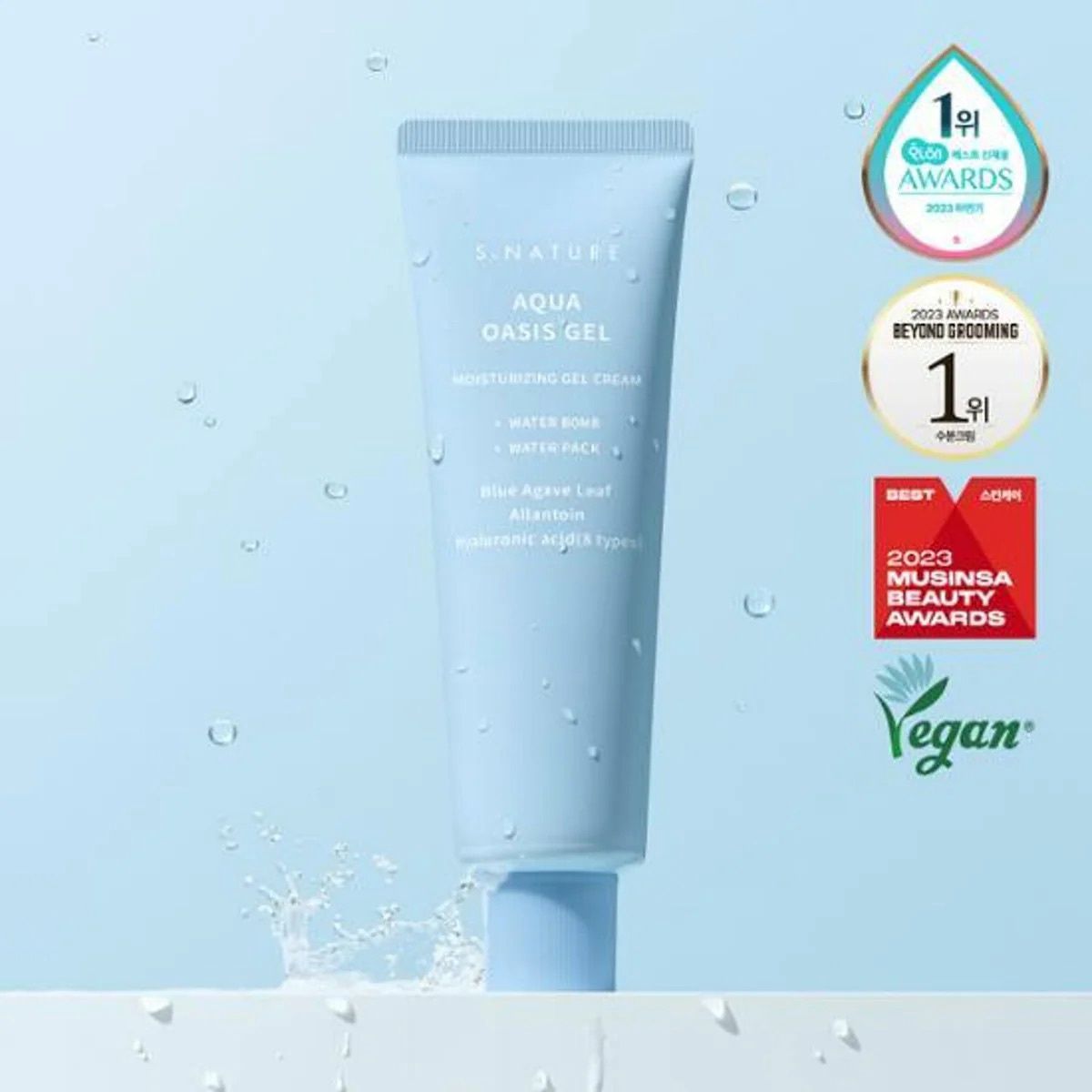 S. Nature Aqua Oasis Moisturizing Gel Cream 90ml (Limited Set)
