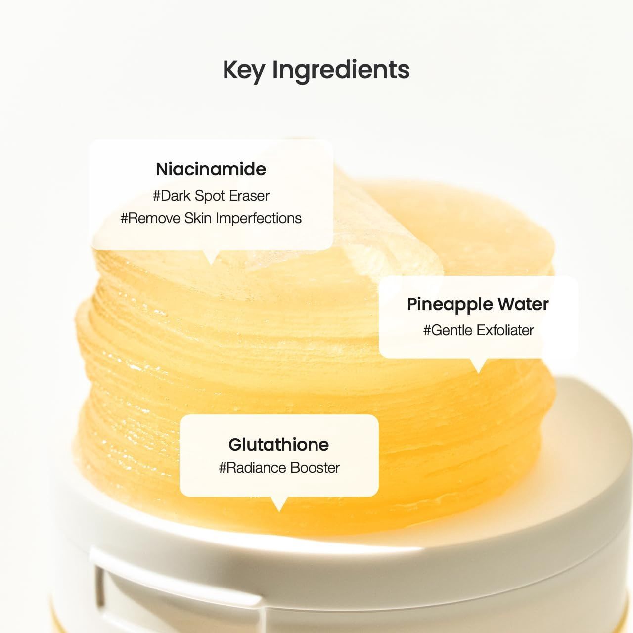 Biodance Vita Niacinamide Gel Toner Pad 60 Pads