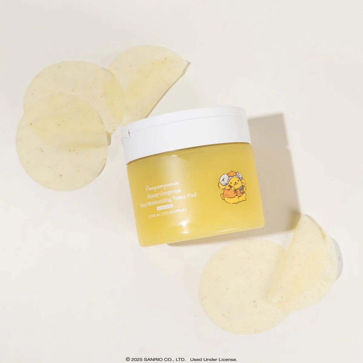ByUR Hello Kitty&amp;Friends Honey Gorgeous Keep Moisturizing Toner Pad 70p