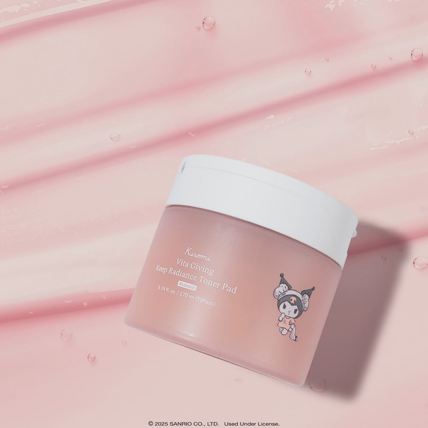 ByUR Hello Kitty&amp;Friends Vita Giving Keep Radiance Toner Pad 70p