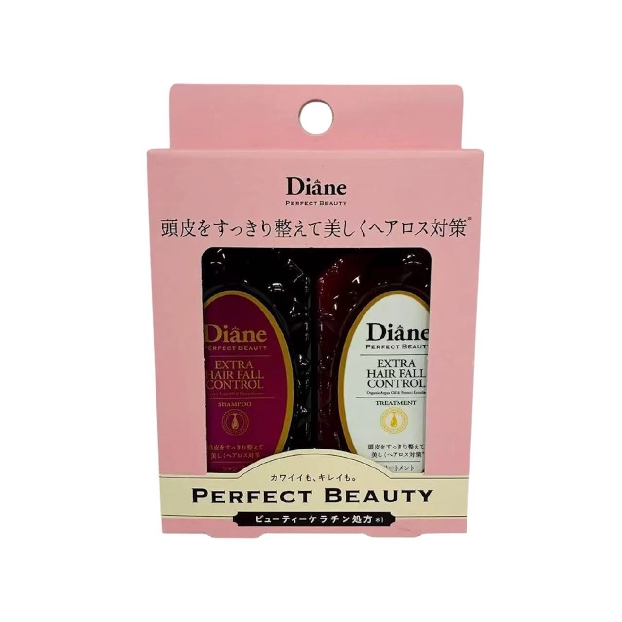 Moist Diane Perfect Beauty Hair Fall Control Shampoo&amp;Treatment 50ml Set (Limited)