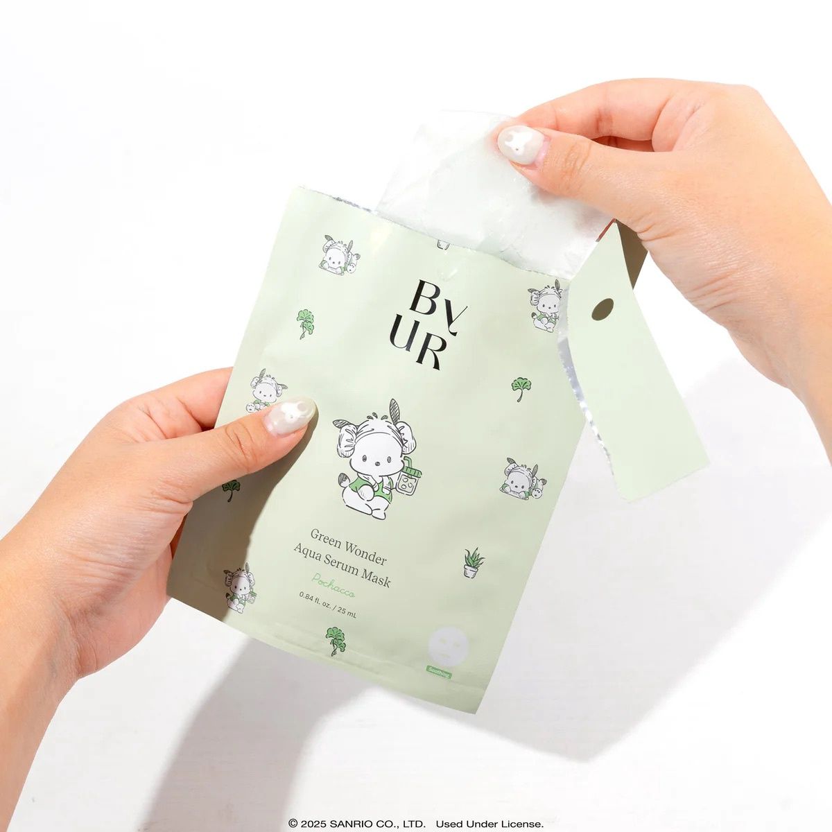 ByUR Hello Kitty&amp;Friends Green Wonder Aqua Serum Mask V1