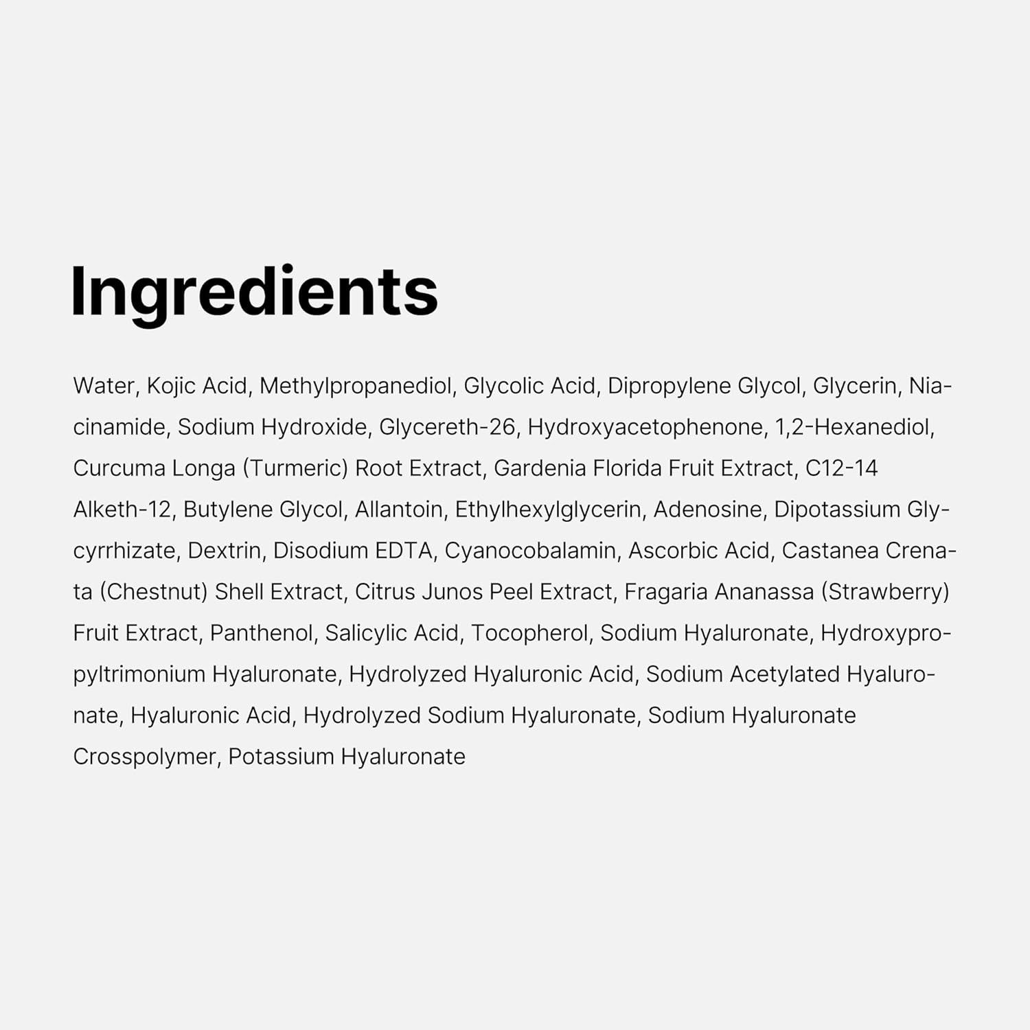 Medicube Kojic Acid Turmeric Pad - 70pcs