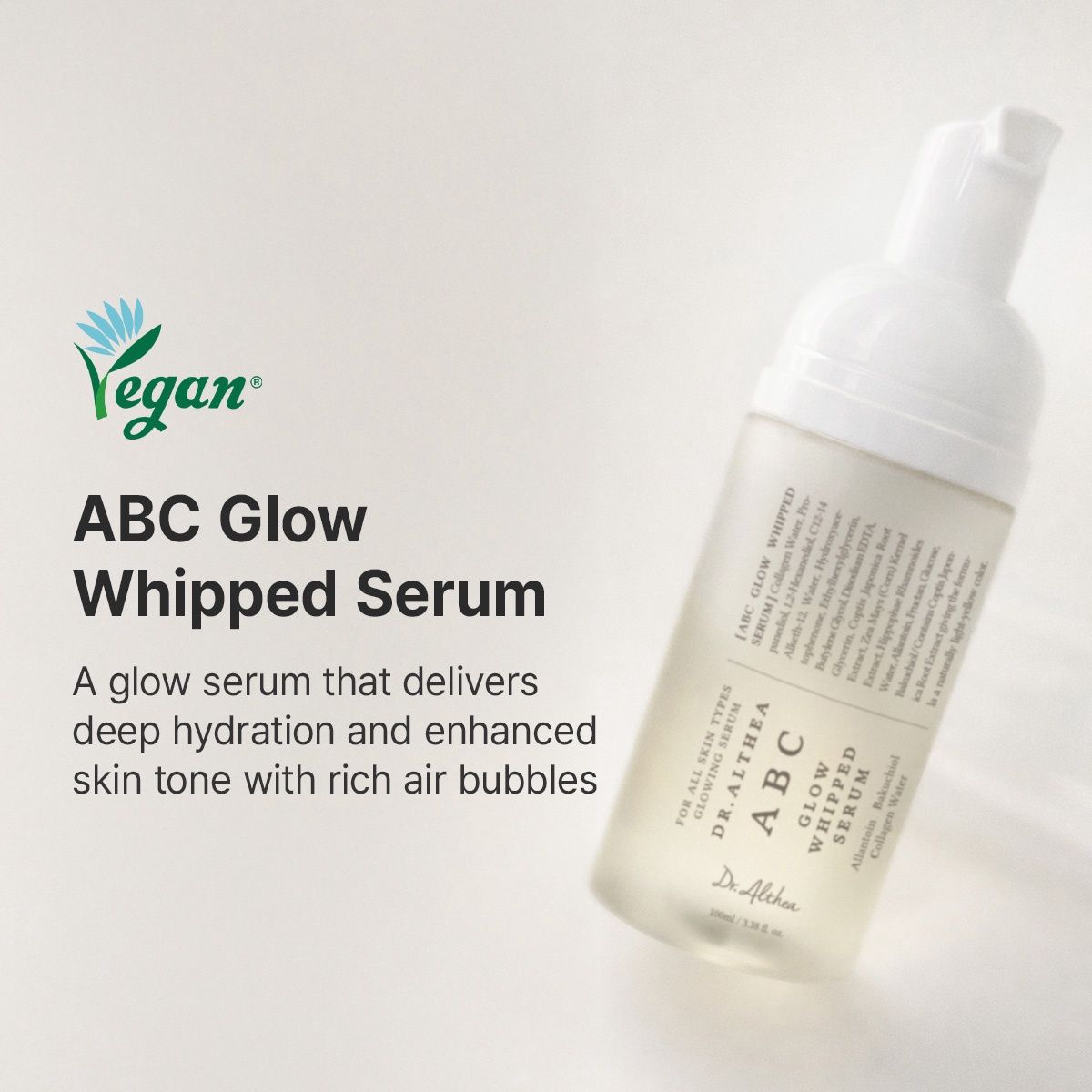 Dr. Althea ABC Glow Whipped Serum 100ml