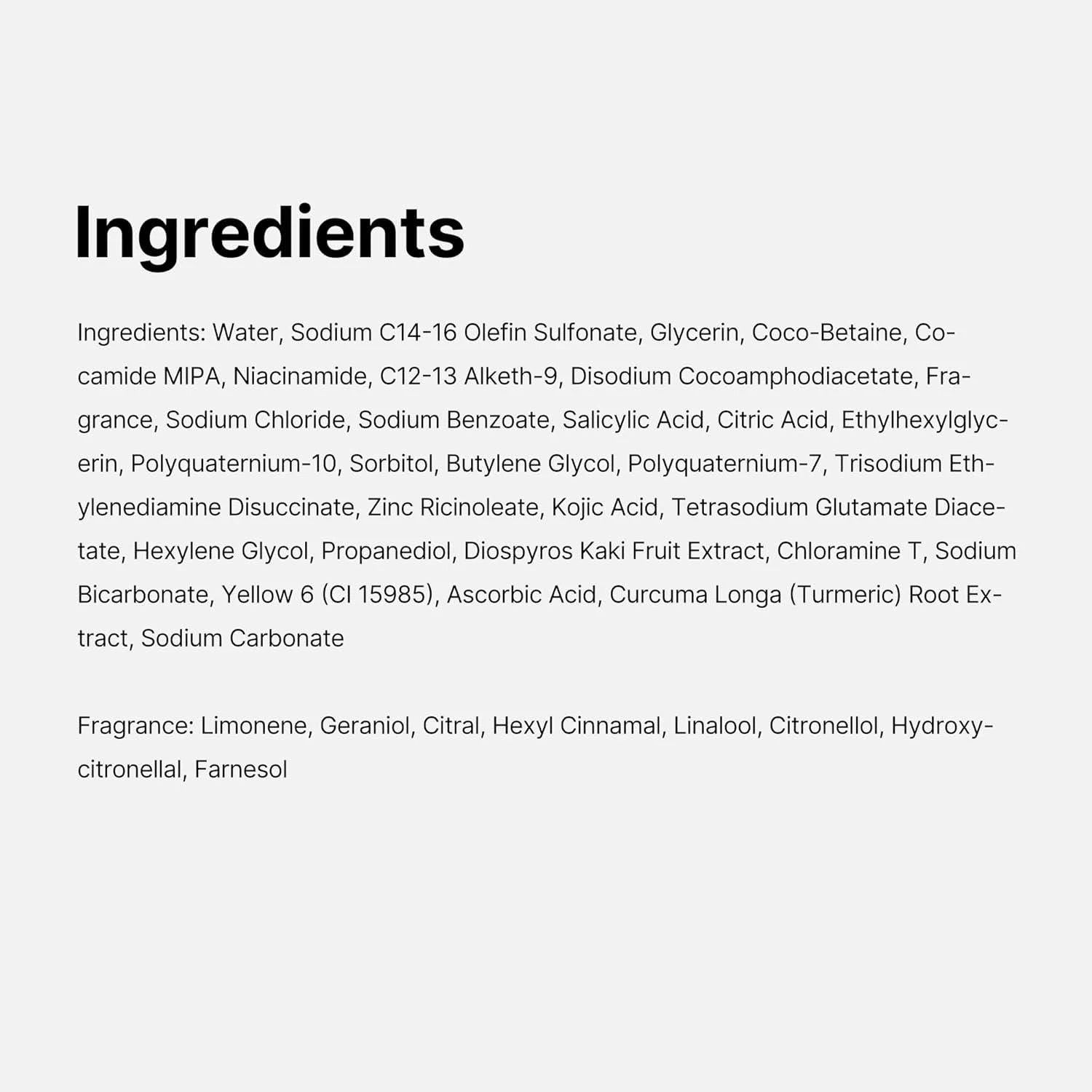 Medicube Kojic Acid Turmeric Vita Brightening Body Wash 400ml