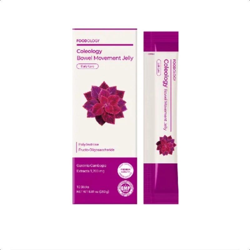 FOODOLOGY Coleology Bowel Movement Jelly Grape 10 Sticks (SK)