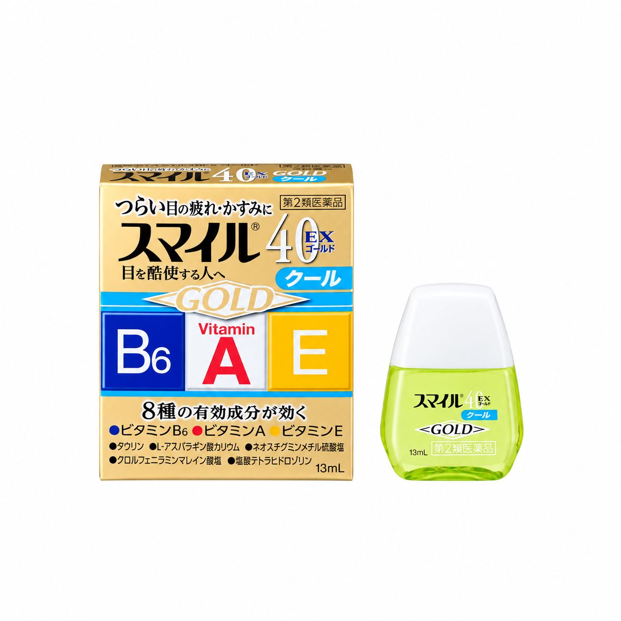 Lion Smile 40EX Gold Eye Drop 13ml