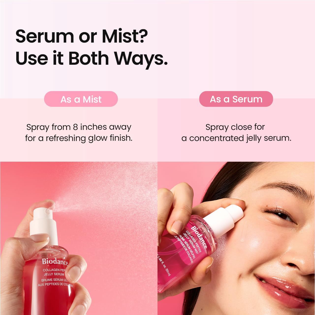 Biodance Collagen Peptide Jelly Serum Mist 50ml