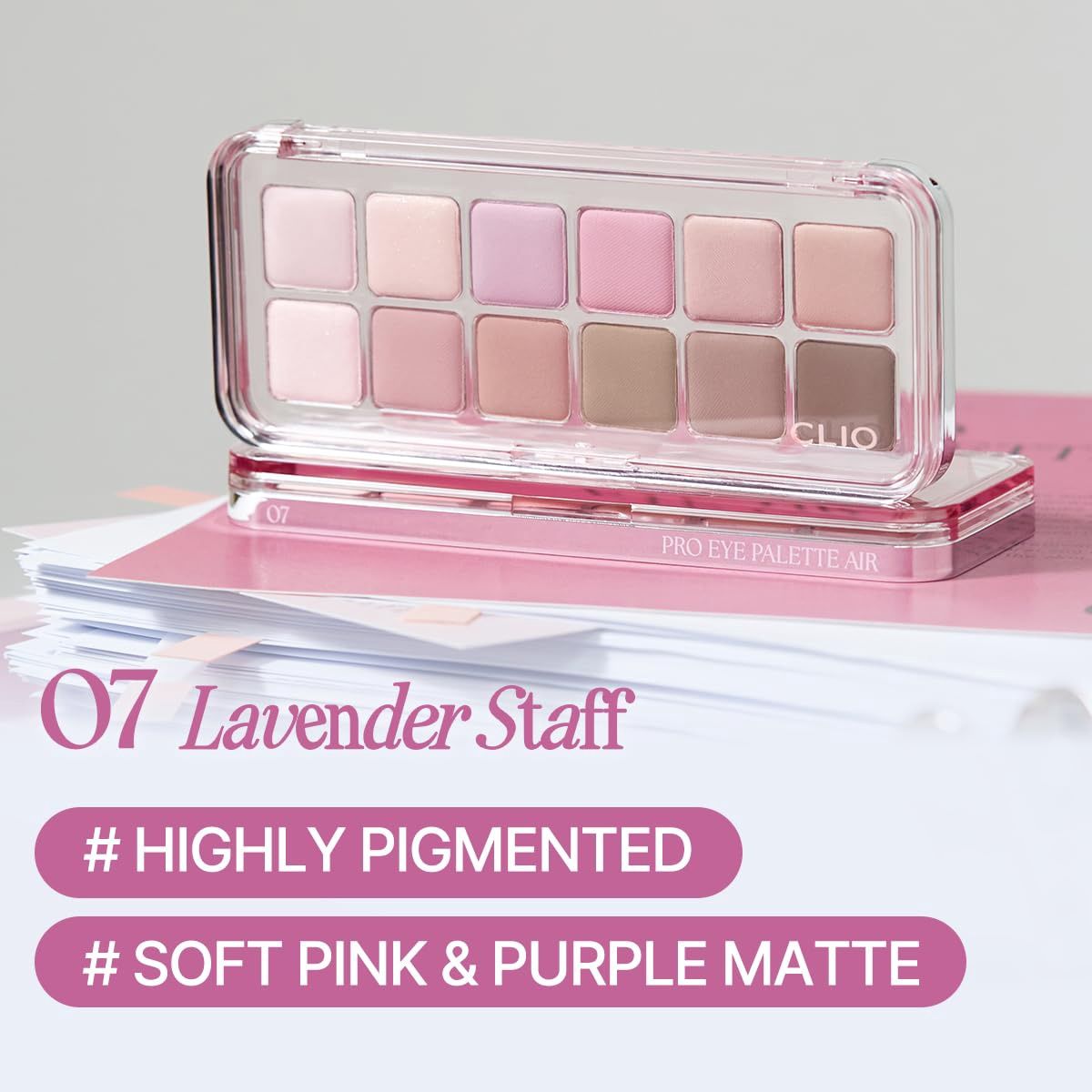 Clio Pro Eye Palette Air #07 Lavender Staff