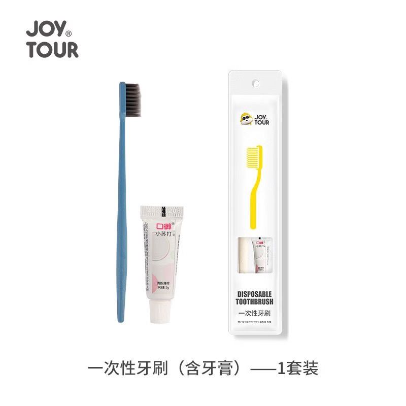 Joytour Disposable Toothbrush (With Toothpaste)