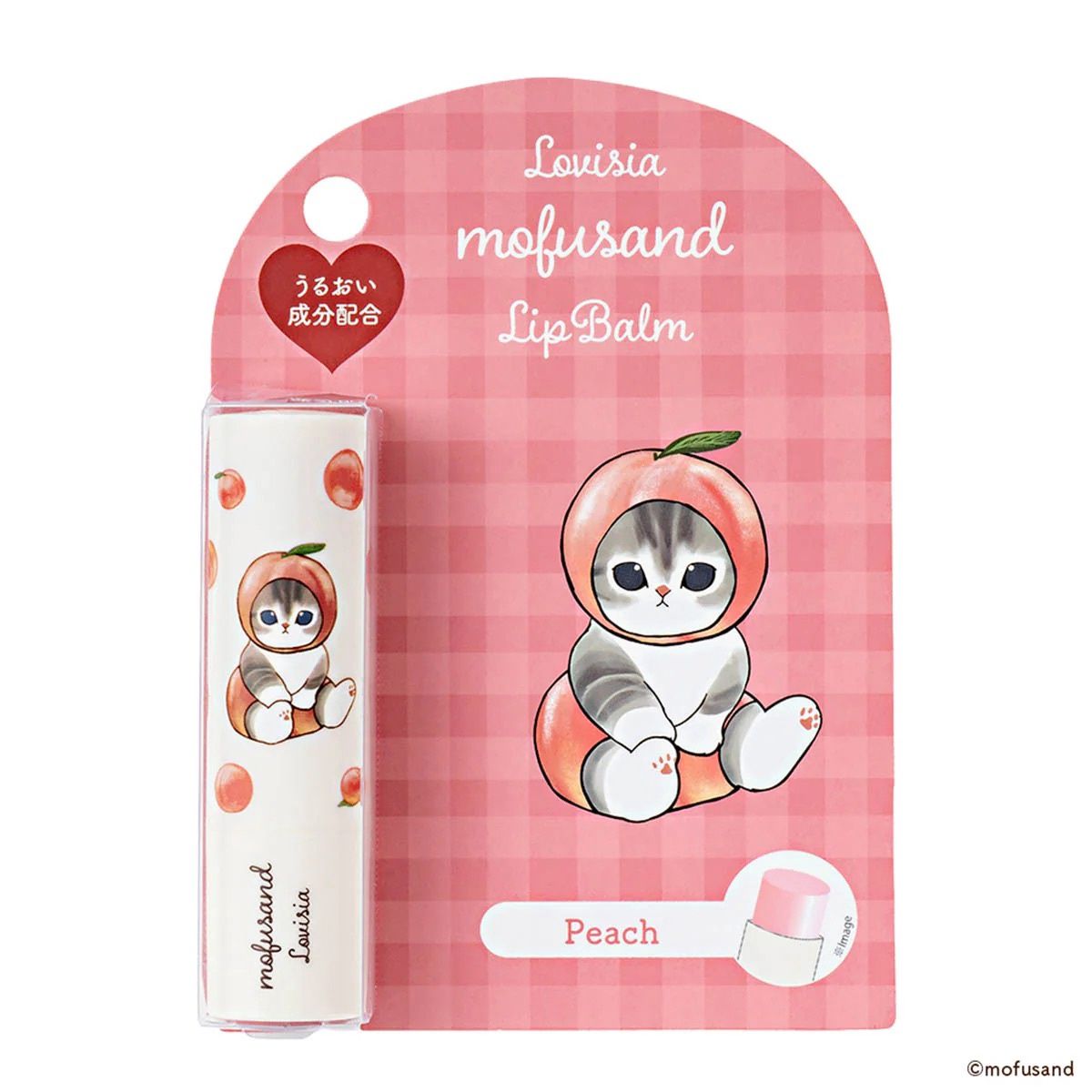 Bee Cruise Mofusand Lip Cream - Peach Nyan (Limited)