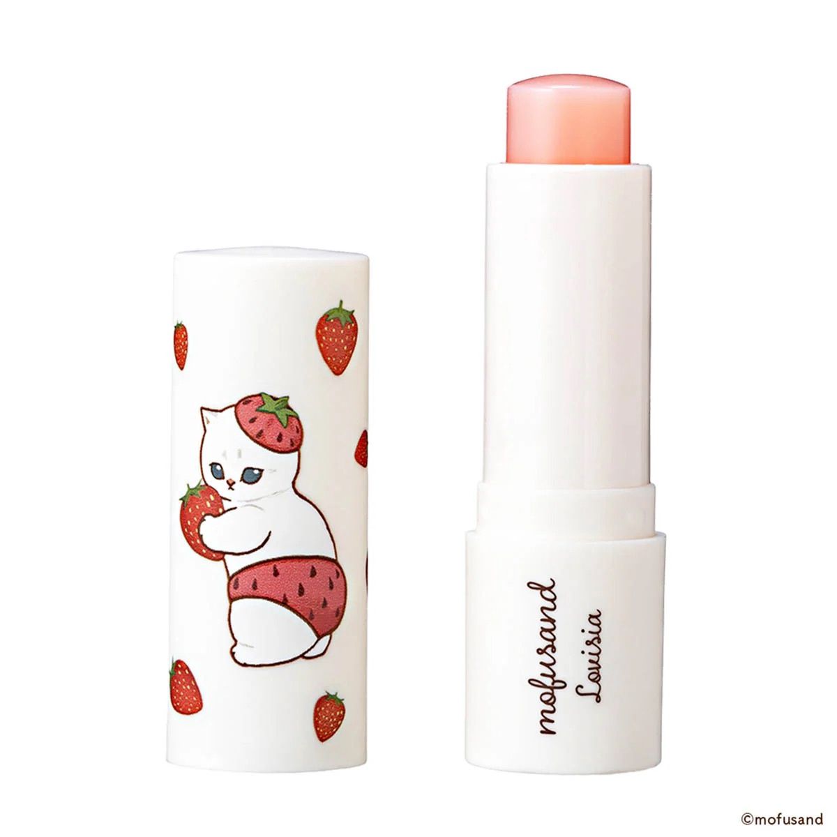Bee Cruise Mofusand Lip Cream - Strawberry Nyan (Limited)