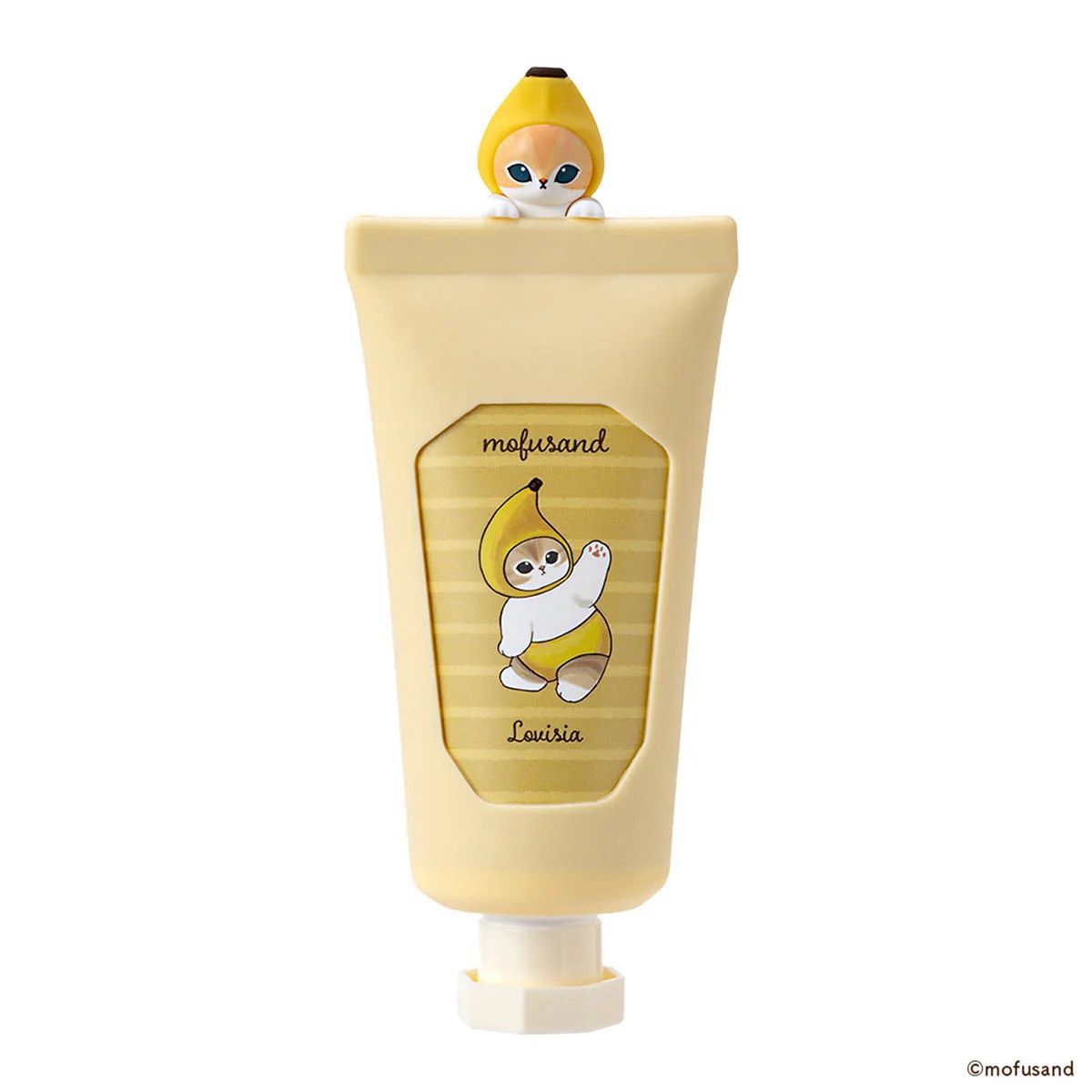 Bee Cruise mofusand Mascot Hand Cream - Banana Nyan (Limited)