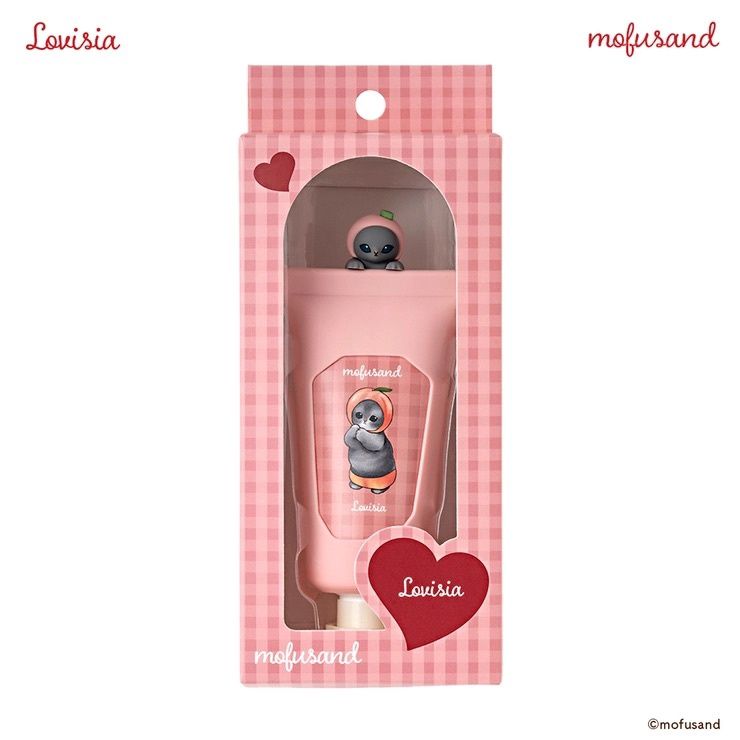 Bee Cruise mofusand Mascot Hand Cream - Peach Nyan (Limited)