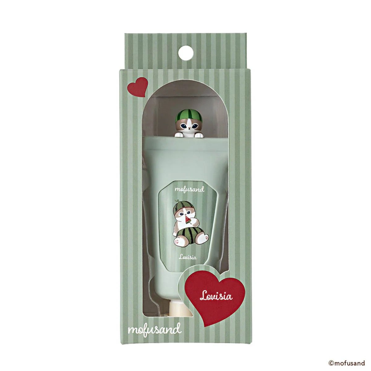 Bee Cruise mofusand Mascot Hand Cream - Watermelon Nyan (Limited)