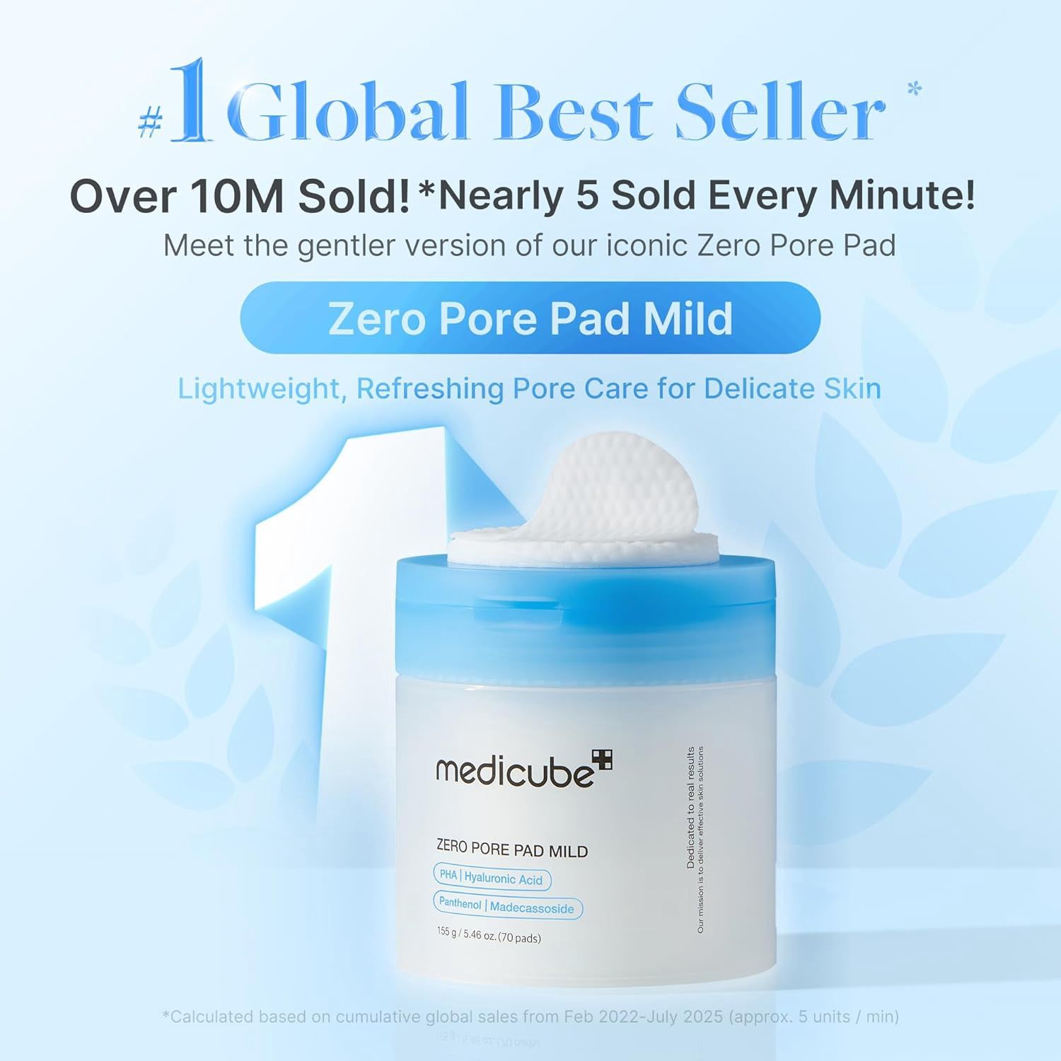 Medicube Zero Pore Pad Mild 70pcs