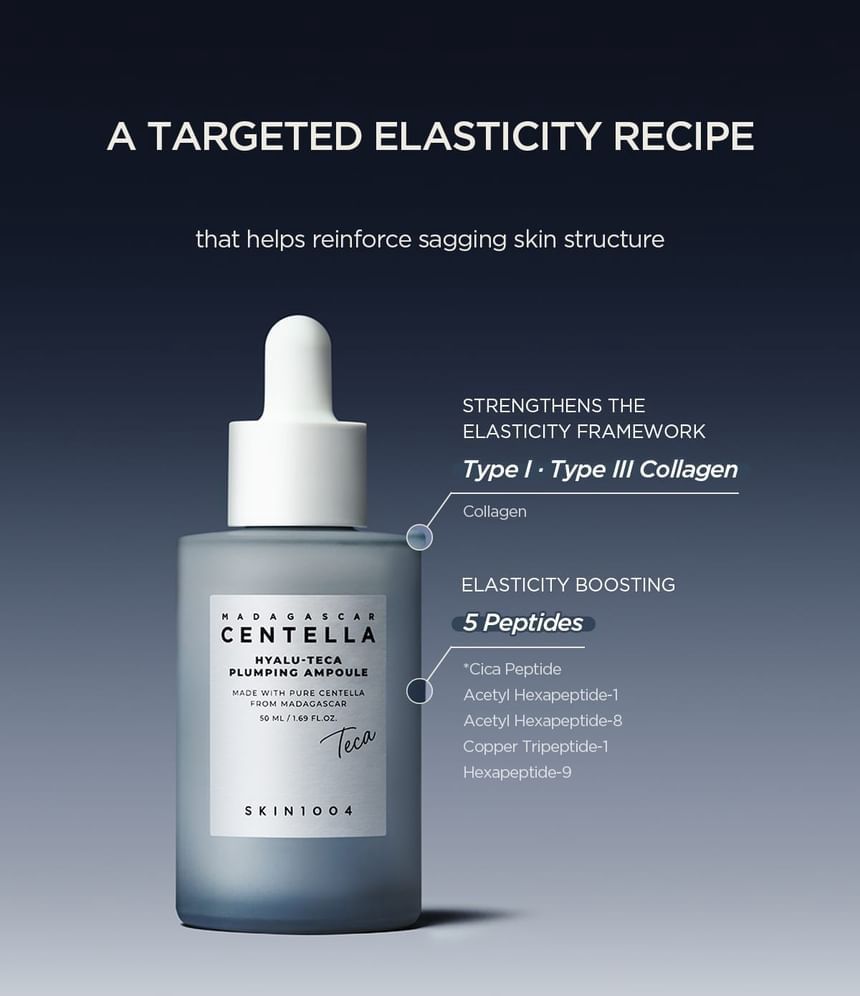 Skin1004 Madagascar Hyalu-Teca Plumping Ampoule 50ml