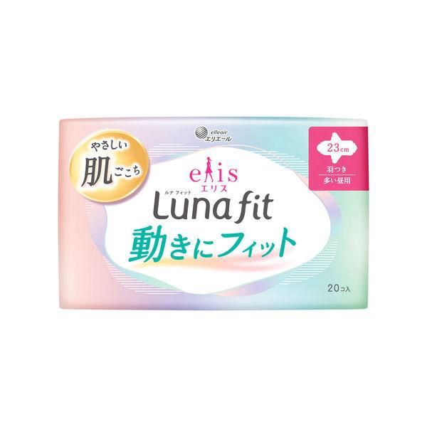 Elleair Luna Fit Sanitary Napkin Neavy Daytime w/ Wing 20P