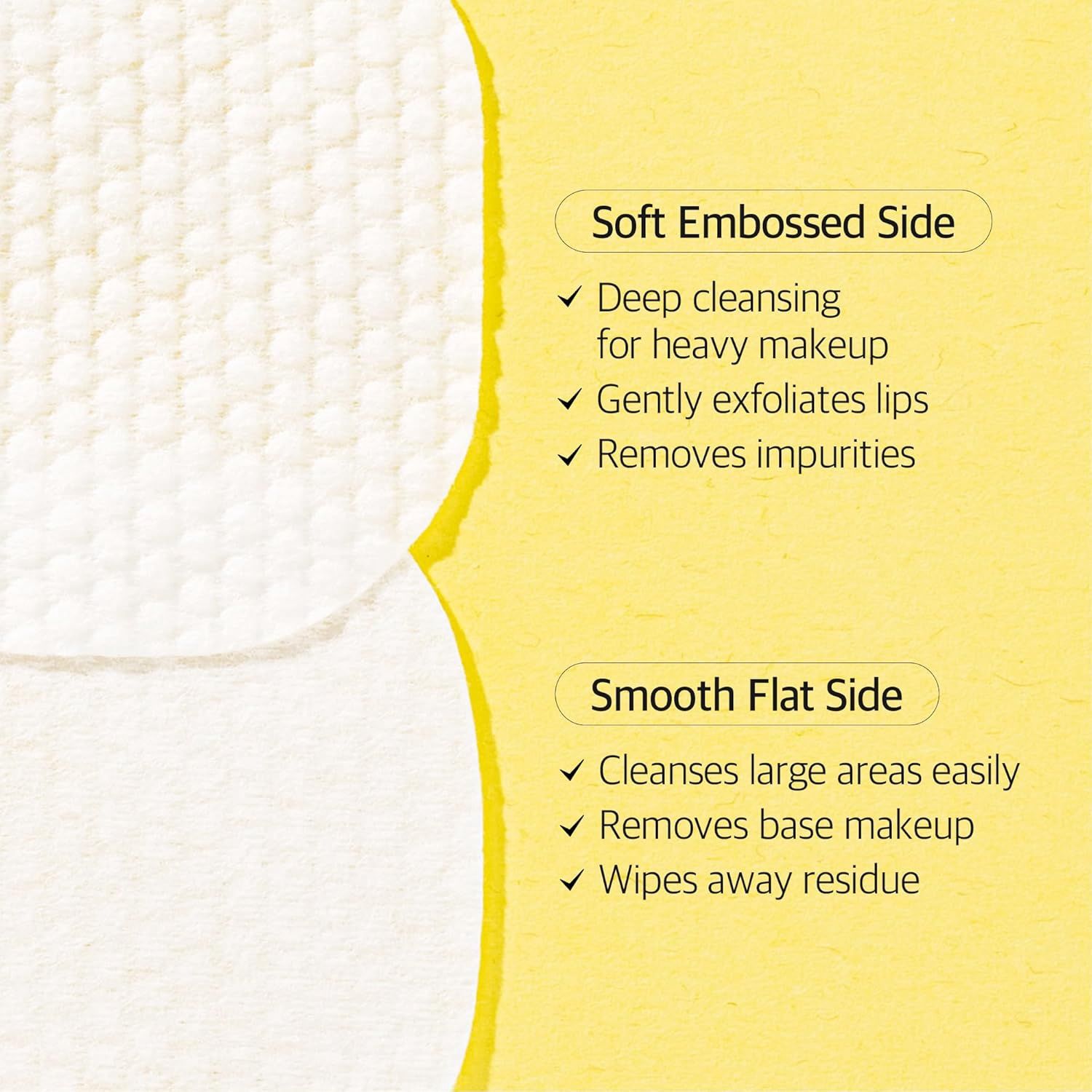 Ariul The Prefect Eye &amp; Lip Makeup Remover Pads EX 60pcs (Vegan)