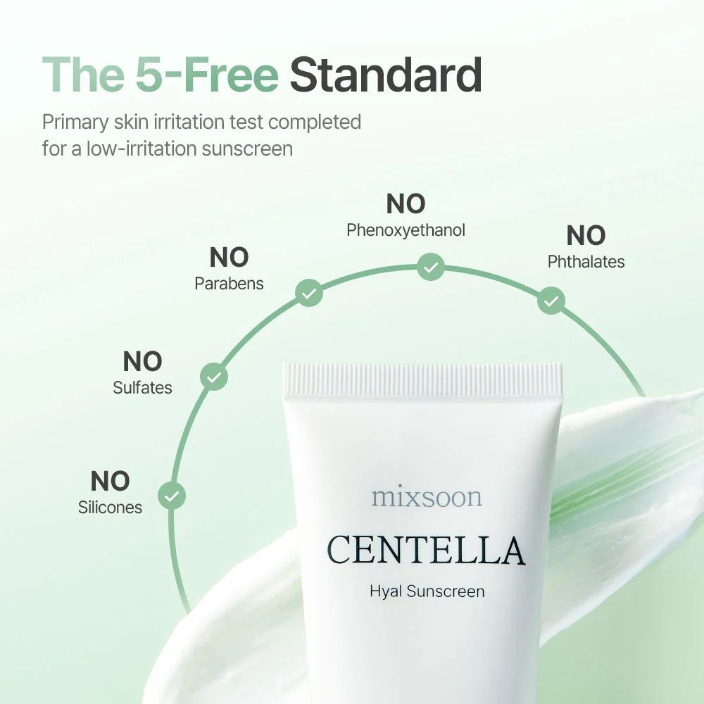 Mixsoon Centella Hyal Sunscreen SPF 50 - 50ml