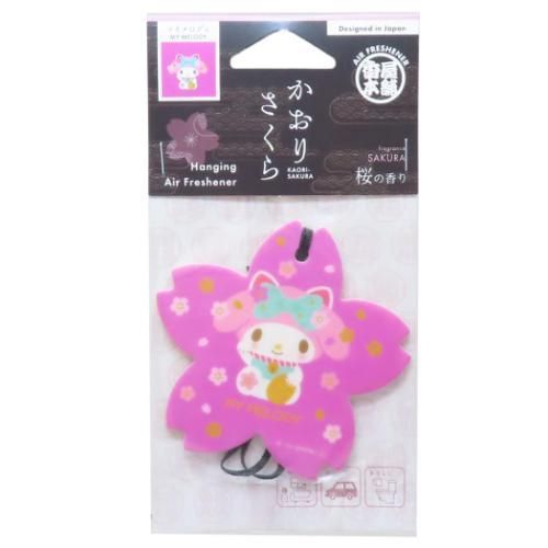 Kaori-Uchiwa Paper Air Freshener - Sakura (My Melody) Limited
