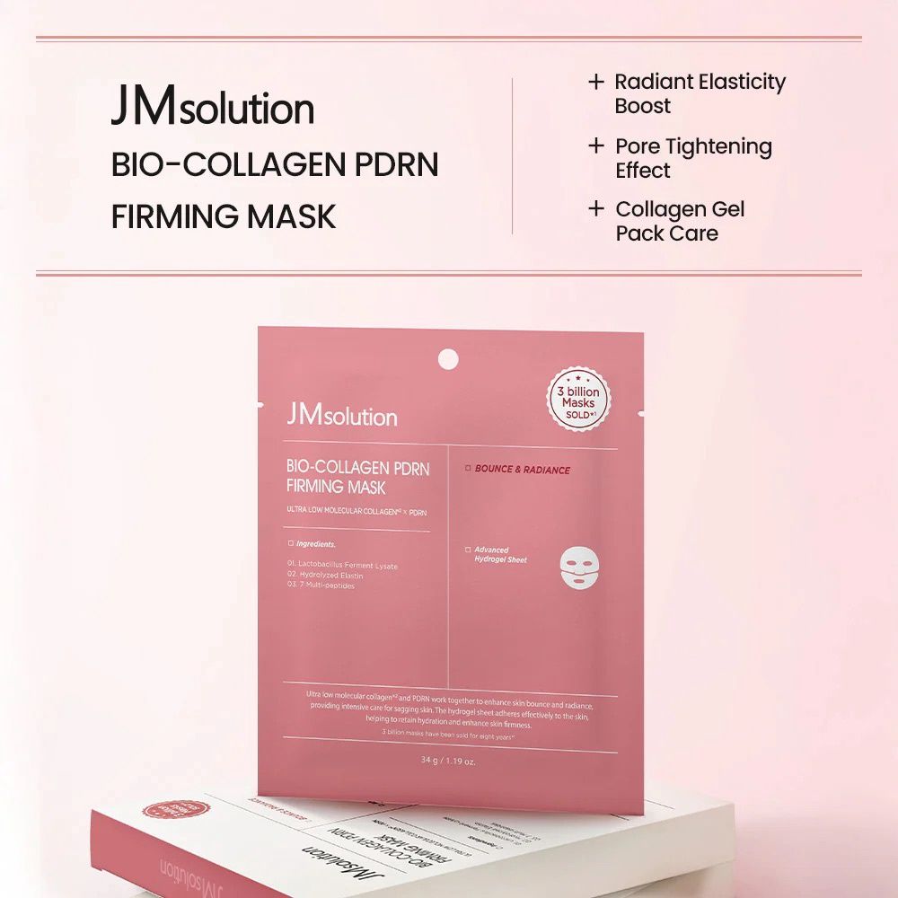 JM Solution Bio-Collagen Firming Mask 4 Sheets/Box