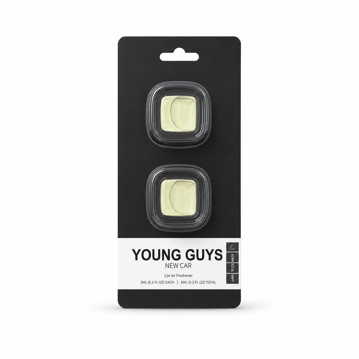 Young Guys Car Vent Air Freshener (2 Pack) – New Car