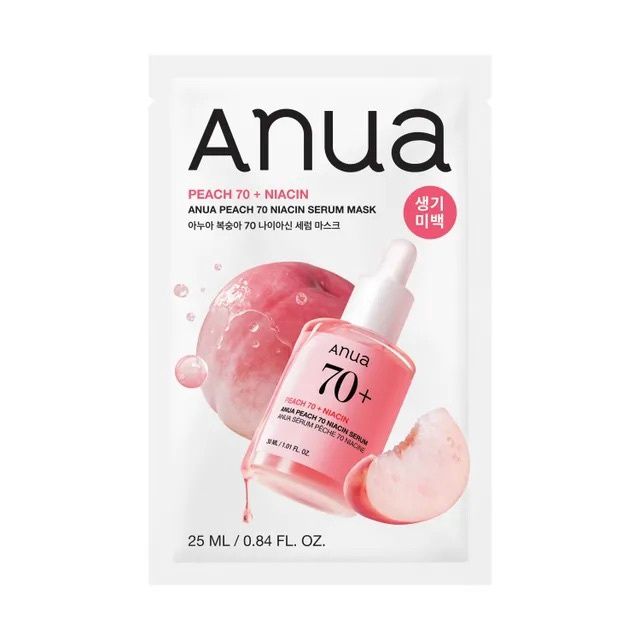 Anua Peach Niacin Serum Mask 25ml