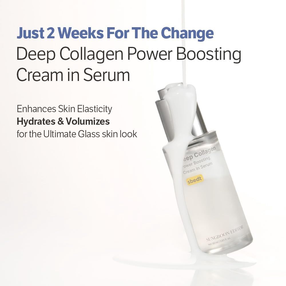 Sungboon Editor Deep Collagen Power Boosting Cream in Serum 30ml