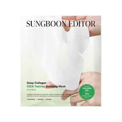 Sungboon Editor Deep Collagen Cica Teatree Soothing Mask 1 Sheet