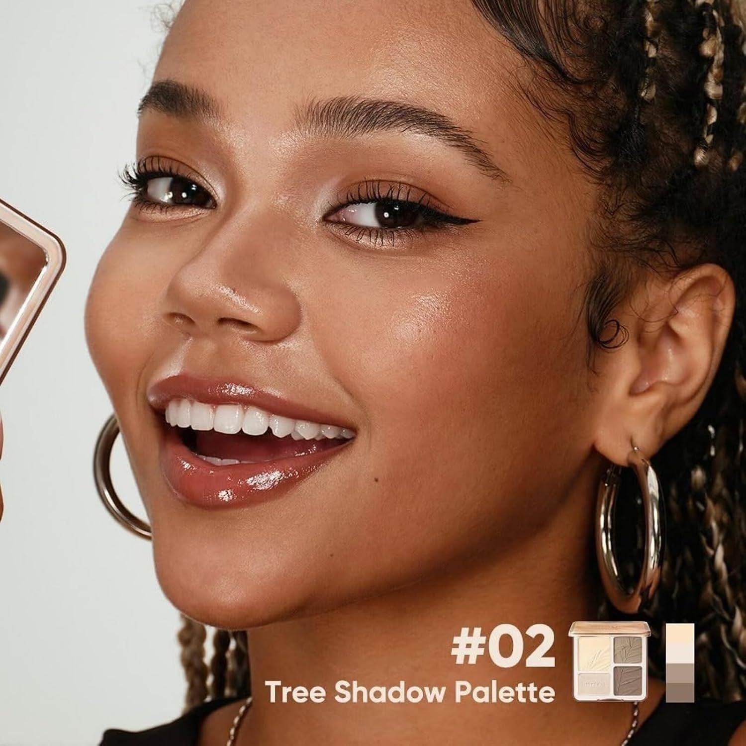 Judydoll 2 in 1 Highlighter &amp; Contour Palette #02 Tree Shadow