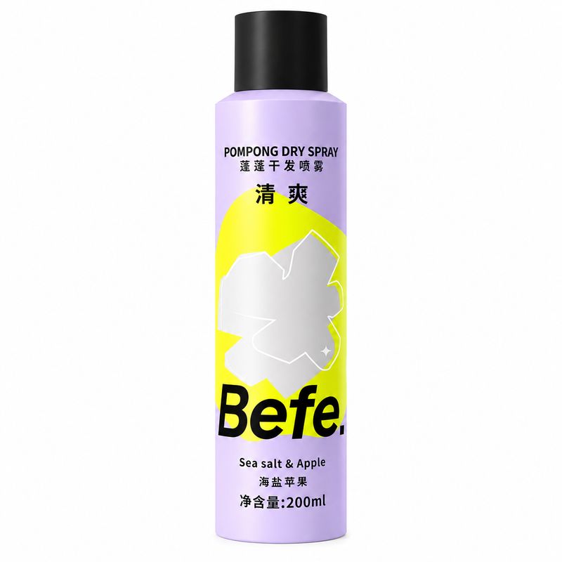 BEFE Volumizing Pompong Dry Shampoo Spray - Sea Sale &amp; Apple 200ml