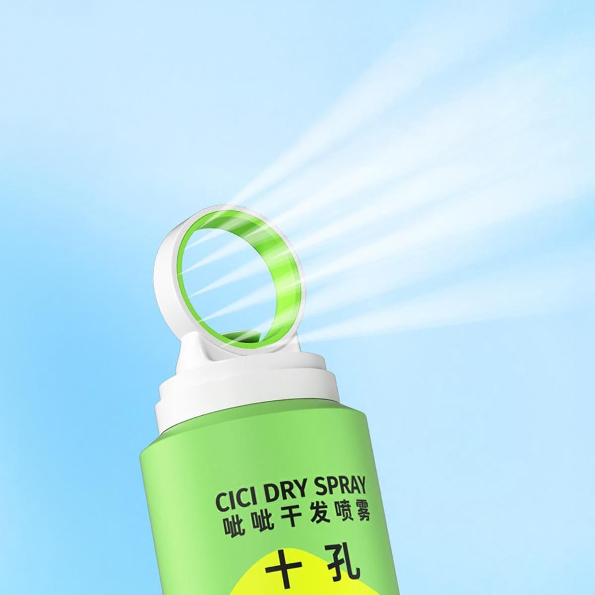 BEFE CICI x 10 Dry Shampoo Spray - Green Field Citrus 200ml