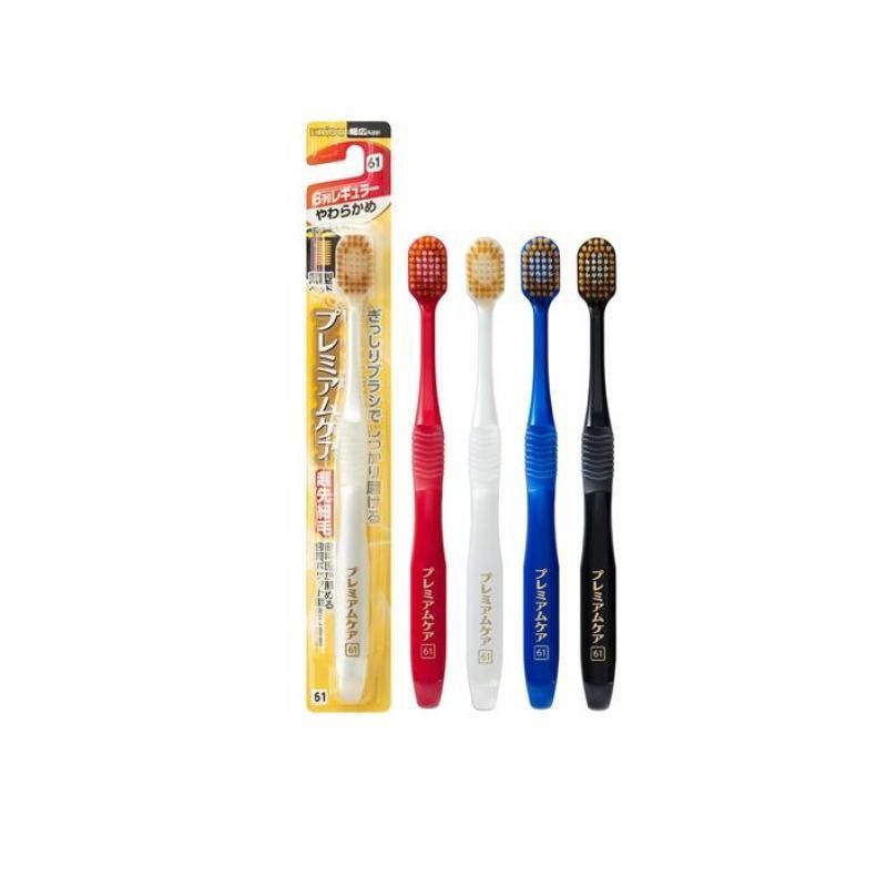 Ebisu Premium Care 6-Row Regular Type Toothbrush