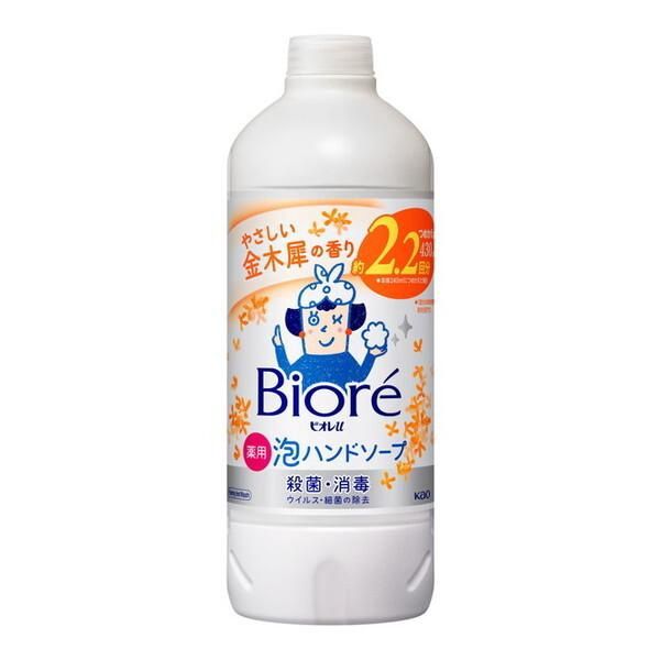 Biore U Foaming Hand Soap Gentle Osmanthus Refill 430ml (Limited)
