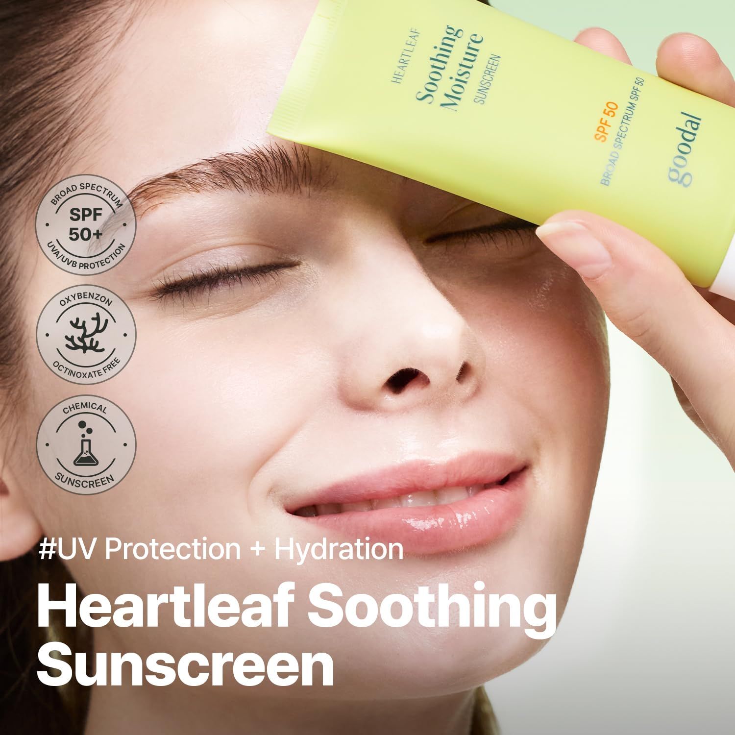 Goodal Heartleaf Soothing Moisture Sunscreen SPF50+ PA++++