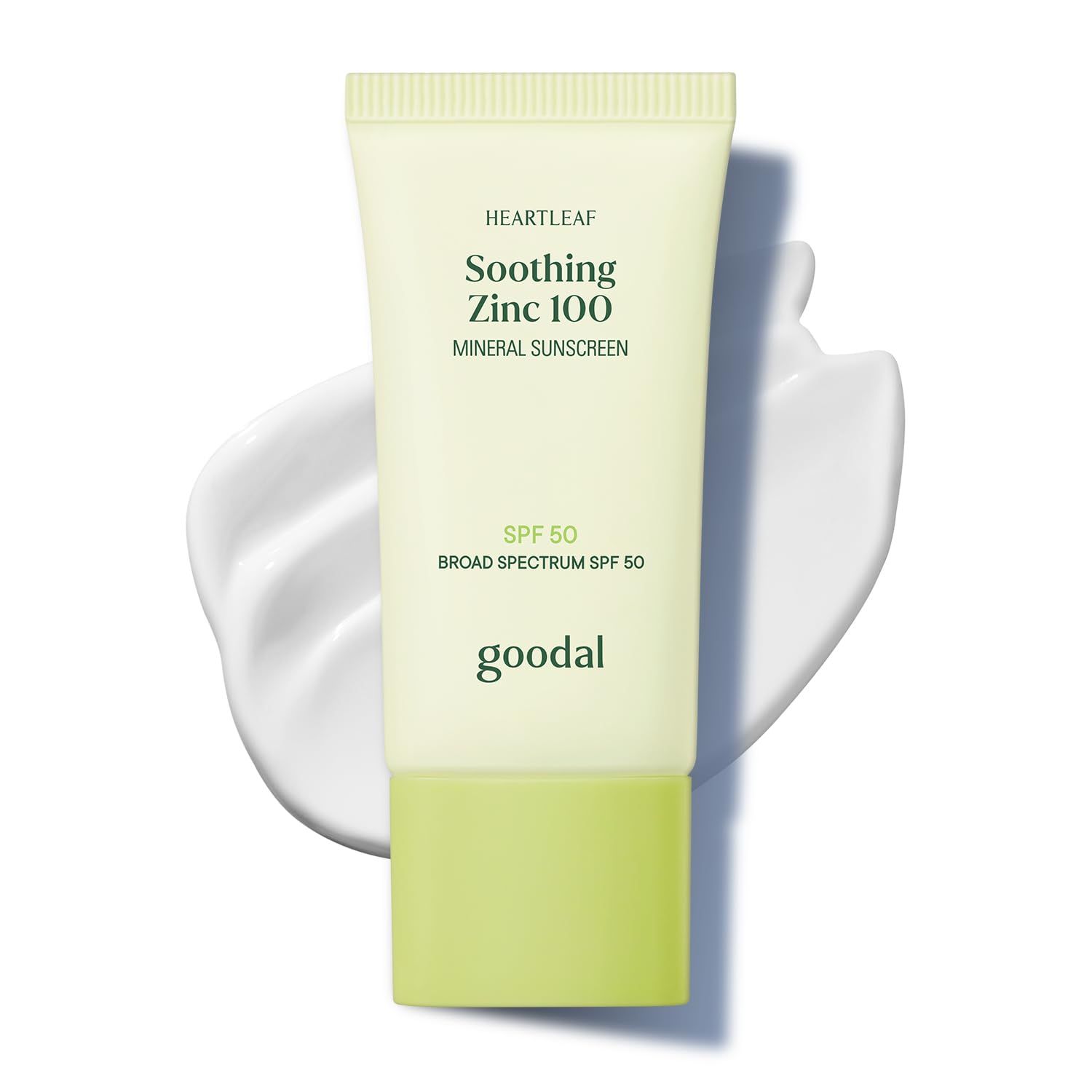 Goodal Heartleaf Soothing Zinc 100 Mineral Sunscreen PSF50+ PA++++