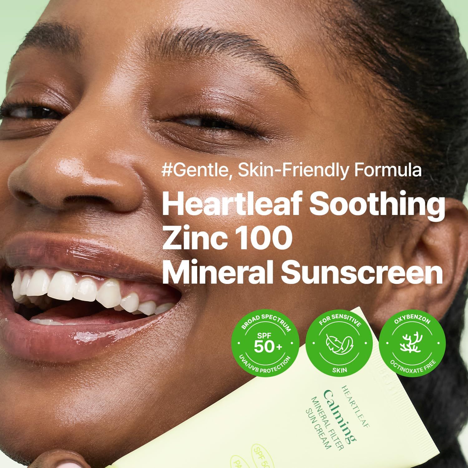 Goodal Heartleaf Soothing Zinc 100 Mineral Sunscreen PSF50+ PA++++