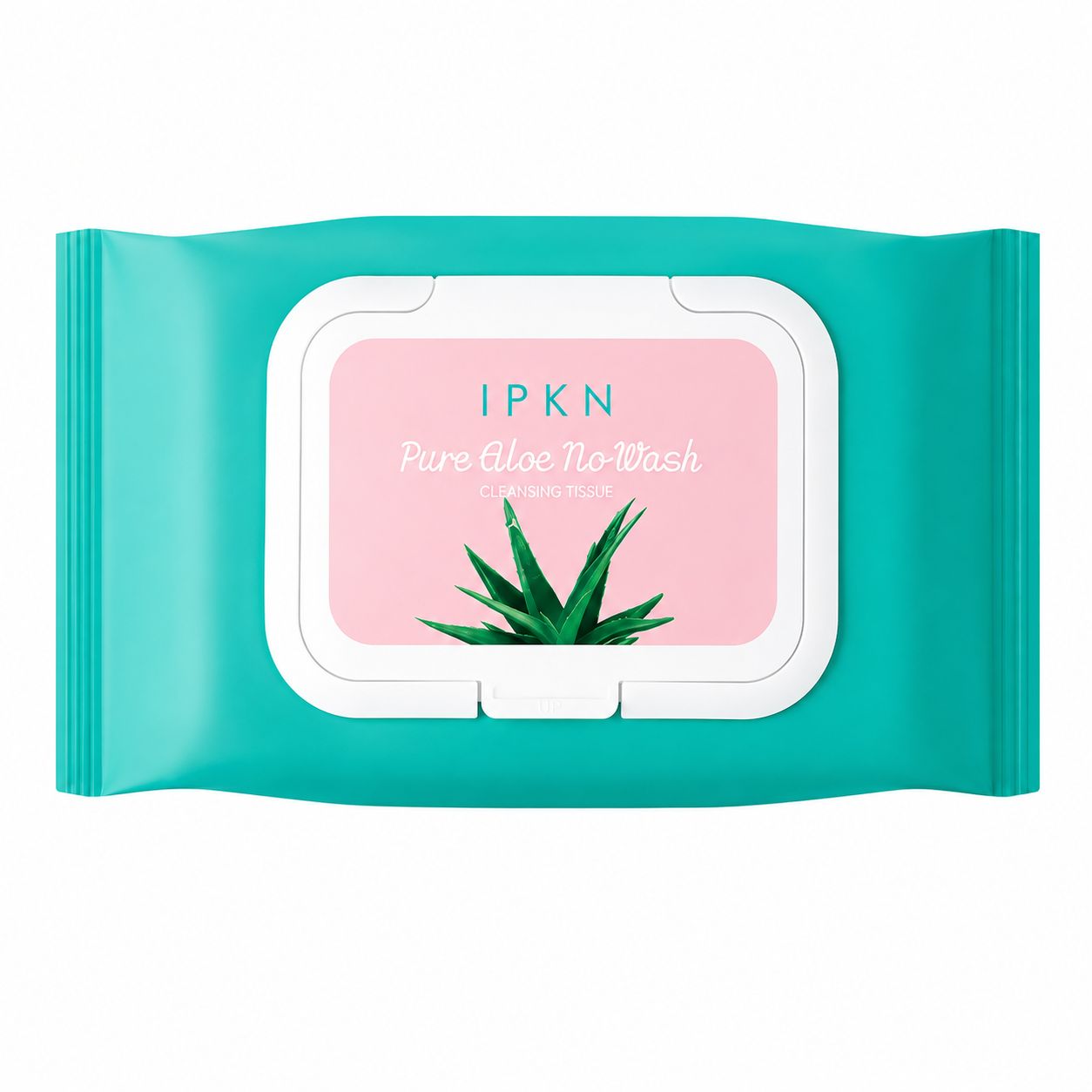 IPKN Pure Aloe Vera Cleansing Tissues 80 Sheets