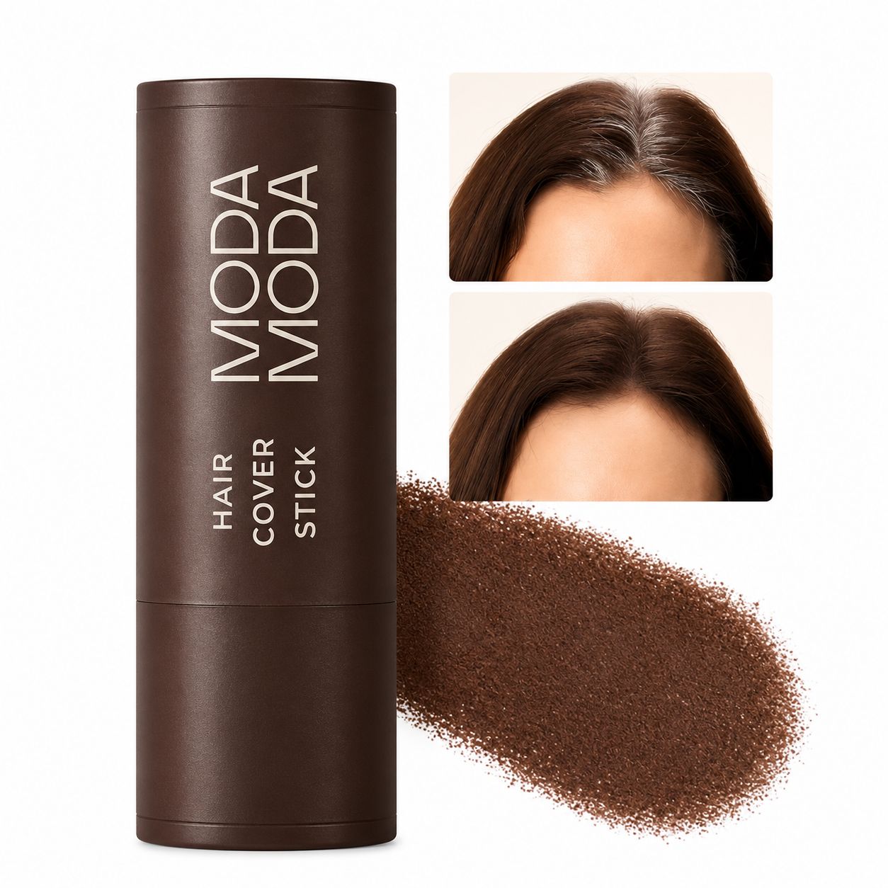 MODA MODA Pro Change Hair Cover Stick - Natural Brown