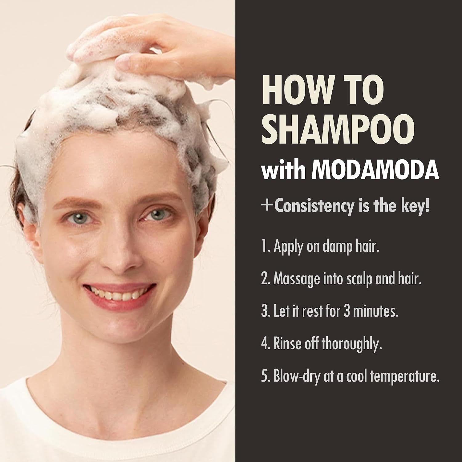 MODA MODA Zero Gray Black Shampoo 300ml