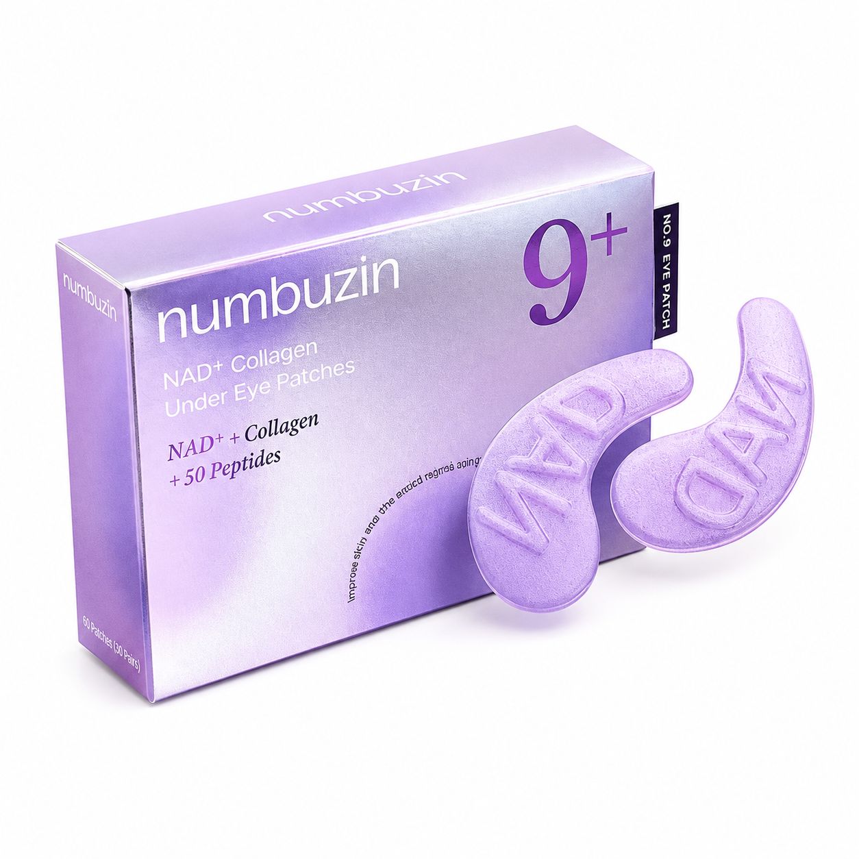 Numbuzin No.9 NAD Collagen Under Eye Patches 5 Pairs