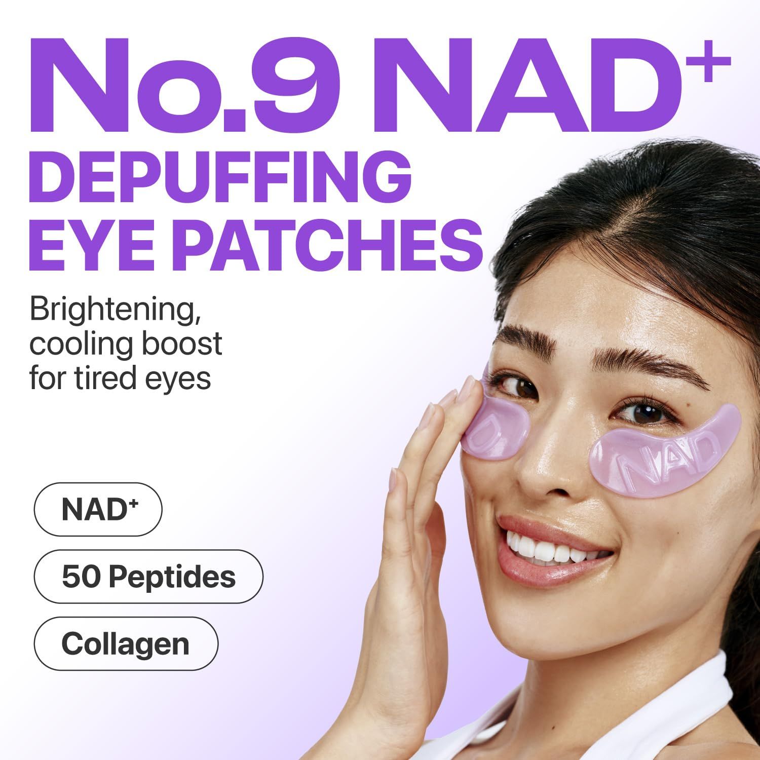 Numbuzin No.9 NAD Collagen Under Eye Patches 5 Pairs