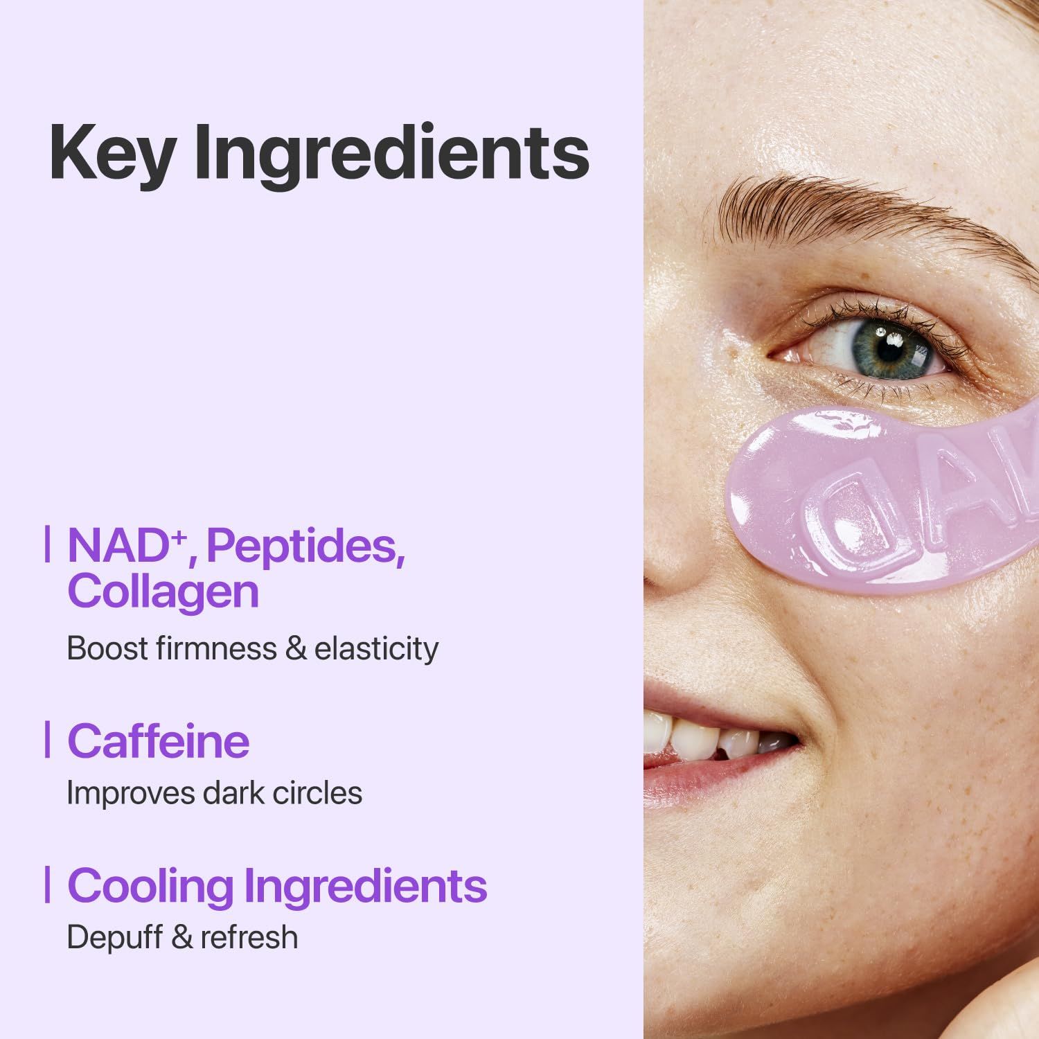 Numbuzin No.9 NAD Collagen Under Eye Patches 5 Pairs