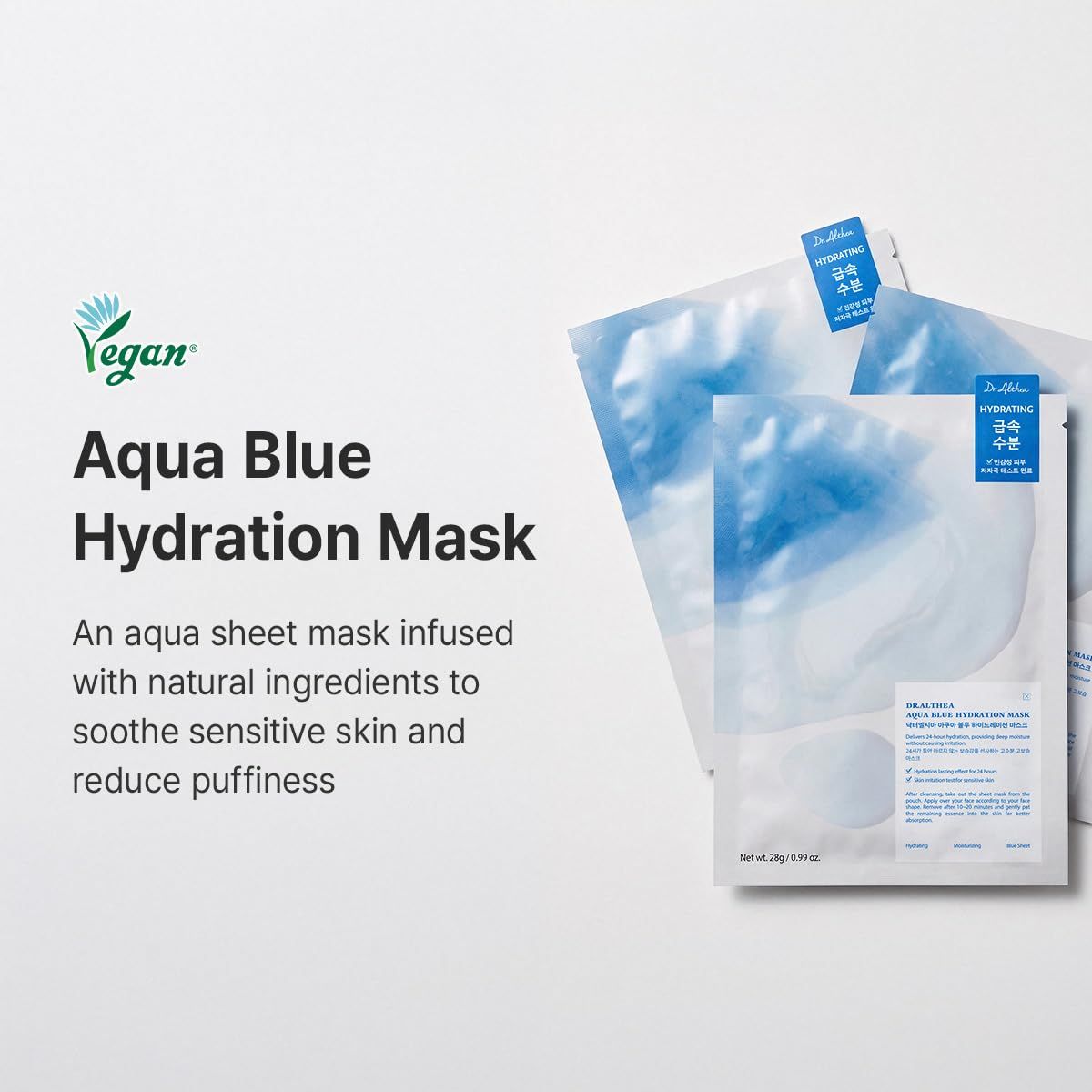 Dr. Althea Aqua Blue Hydration Mask 4 Sheets